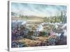 Battle of Stones River, Pub. Kurz and Allison, 1891-null-Stretched Canvas