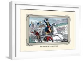 Battle of Tallushatchee-Devereux-Framed Art Print