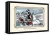 Battle of Tallushatchee-Devereux-Framed Stretched Canvas