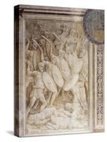 Battle of Tapae, Scene from Cycle on Trajan's Column, 1511-1513-Baldassare Peruzzi-Stretched Canvas