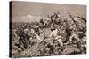 Battle of Tarapaca, Between Peruvian and Chilian Troops, November 27, 1879-null-Stretched Canvas
