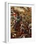 Battle of Tarapaca, Between Peruvian and Chilian Troops on November 27, 1879-null-Framed Giclee Print