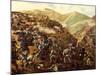 Battle of Tarapaca, November 27, 1879 Between Peruvians and Chileans, War of Pacific-null-Mounted Giclee Print