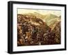 Battle of Tarapaca, November 27, 1879 Between Peruvians and Chileans, War of Pacific-null-Framed Giclee Print