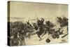 Battle of Tel El-Kebir, 1882-Henri-Louis Dupray-Stretched Canvas