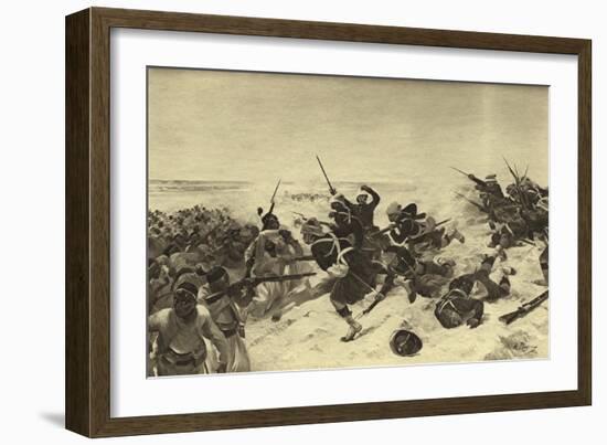 Battle of Tel El-Kebir, 1882-Henri-Louis Dupray-Framed Giclee Print