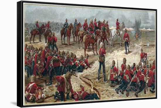 Battle of Tel-El-Kebir, Egypt, 13 September 1882-null-Framed Stretched Canvas