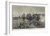 Battle of Tel-El-Kebir, the Charge at the Bayonet's Point-Richard Caton Woodville II-Framed Giclee Print