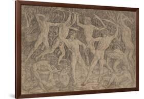 Battle of Ten Naked Men, 1465-Antonio Pollaiuolo-Framed Giclee Print