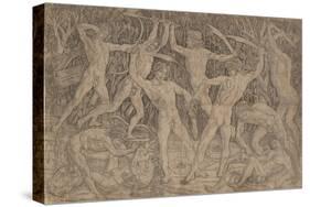Battle of Ten Naked Men, 1465-Antonio Pollaiuolo-Stretched Canvas