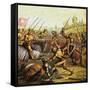 Battle of Tewkesbury, 1471-null-Framed Stretched Canvas