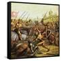 Battle of Tewkesbury, 1471-null-Framed Stretched Canvas