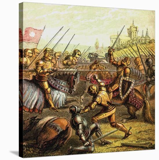 Battle of Tewkesbury, 1471-null-Stretched Canvas