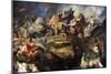 Battle of the Amazons, 1616-1618-Peter Paul Rubens-Mounted Giclee Print