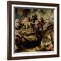 Battle of the Amazons and Greeks-Peter Paul Rubens-Framed Giclee Print