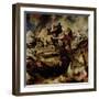 Battle of the Amazons and Greeks-Peter Paul Rubens-Framed Giclee Print