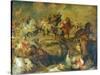 Battle of The Amazons-Peter Paul Rubens-Stretched Canvas