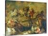 Battle of The Amazons-Peter Paul Rubens-Stretched Canvas