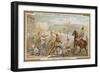 Battle of the Bridge of Arcole, Italy, 1796-null-Framed Giclee Print