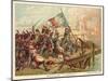 Battle of the Bridge of Arcole, Italy, 1796-null-Mounted Giclee Print