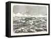 Battle of the Bridge of Traktir on the Tchernaya. According to Official Documents. 1855.-null-Framed Stretched Canvas