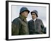 BATTLE OF THE BULGE, 1965 directed by KEN ANNAKIN Henry Fonda and Robert Ryan (photo)-null-Framed Photo