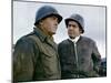 BATTLE OF THE BULGE, 1965 directed by KEN ANNAKIN Henry Fonda and Robert Ryan (photo)-null-Mounted Photo