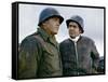 BATTLE OF THE BULGE, 1965 directed by KEN ANNAKIN Henry Fonda and Robert Ryan (photo)-null-Framed Stretched Canvas