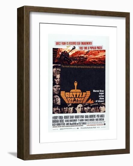 Battle of the Bulge, 1965, Directed by Ken Annakin-null-Framed Giclee Print