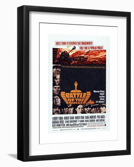 Battle of the Bulge, 1965, Directed by Ken Annakin-null-Framed Giclee Print