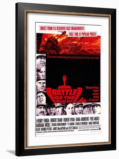 Battle of the Bulge, 1966-null-Framed Art Print