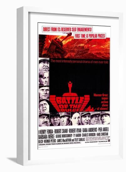 Battle of the Bulge, 1966-null-Framed Art Print