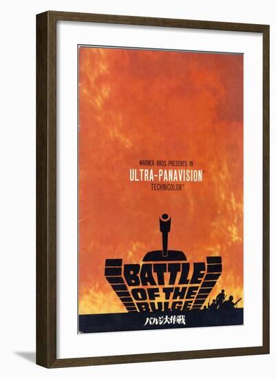 Battle of the Bulge, 1966-null-Framed Art Print