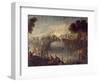 Battle of the Cassano D'Adda Bridge, August 16, 1705-Francesco Monti-Framed Giclee Print