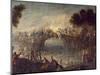 Battle of the Cassano D'Adda Bridge, August 16, 1705-Francesco Monti-Mounted Giclee Print