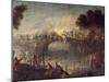 Battle of the Cassano D'Adda Bridge, August 16, 1705-Francesco Monti-Mounted Giclee Print