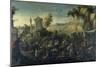 Battle of the Cassano D'Adda Bridge, August 16, 1705-Francesco Monti-Mounted Giclee Print