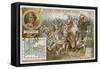 Battle of the Catalaunian Plains, 451-null-Framed Stretched Canvas
