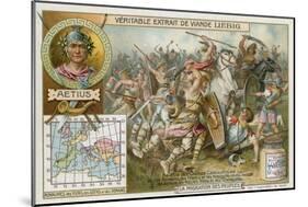 Battle of the Catalaunian Plains, 451-null-Mounted Giclee Print