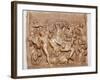 Battle of the Centaurs and Lapiths or Centauromachia-Michelangelo Buonarroti-Framed Photo