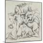 Battle of the Centaurs and the Lapithae-null-Mounted Giclee Print