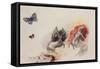 Battle of the Centaurs, Lutte Des Centaures-Odilon Redon-Framed Stretched Canvas