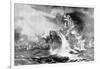 Battle of the Falkland Islands, 8 December 1914-null-Framed Giclee Print