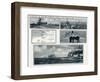 Battle of the Falkland Islands-G.h. Davis-Framed Art Print