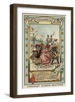 Battle of the Flowers in Nice-null-Framed Giclee Print