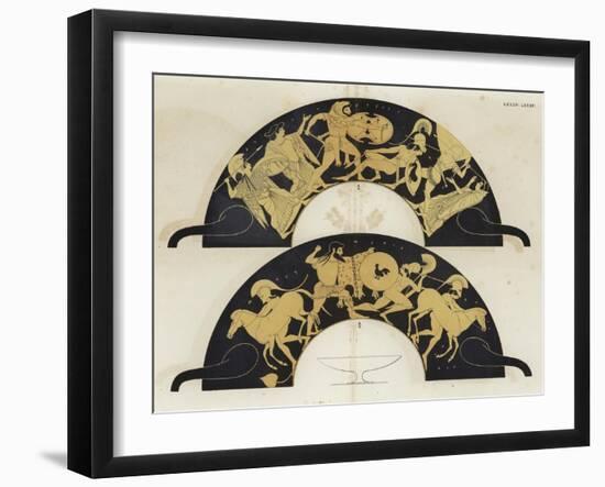 Battle of the Giants-null-Framed Giclee Print