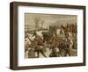 Battle of the Lisaine, Franco-Prussian War, 15-17 January 1871-Georg Koch-Framed Giclee Print