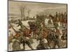 Battle of the Lisaine, Franco-Prussian War, 15-17 January 1871-Georg Koch-Mounted Giclee Print