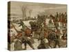 Battle of the Lisaine, Franco-Prussian War, 15-17 January 1871-Georg Koch-Stretched Canvas
