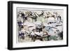 Battle of the Little Big Horn, Montana, USA, 25-26 June 1876-null-Framed Giclee Print